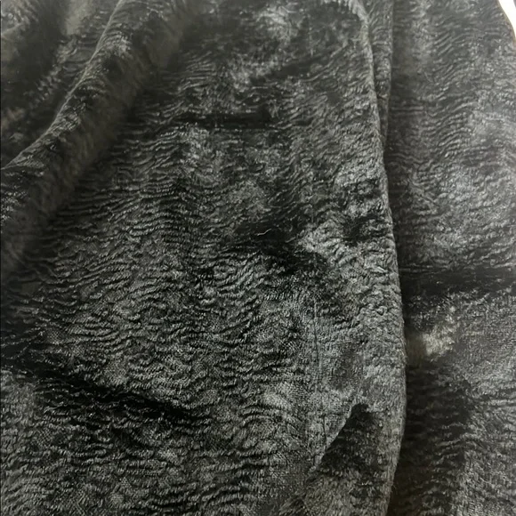 Emporio Armani Black Faux Fur Coat - Picture 14 of 16